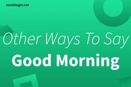 Different Ways to Say Good Morning