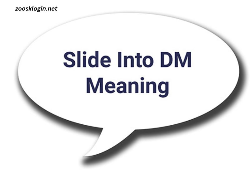 What does slide into someone’s DM mean