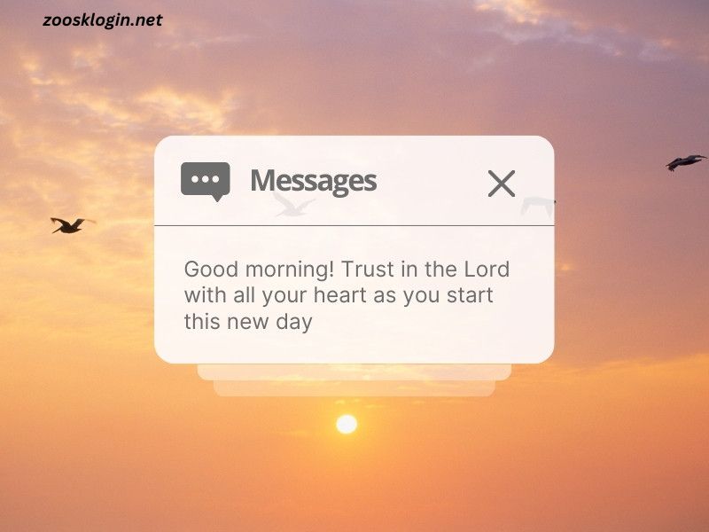 Sweet good morning text for him